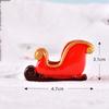 Santa Mini Christmas Claus Snowman Micro Landscape Miniatures Ornament Figurines