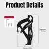 Bicycle Water Bottle Holder Durable Ultralight Bicycle Bottle Cages for Road Cycling Bottle Bracket Rubber Bicycle Accessori Mtb