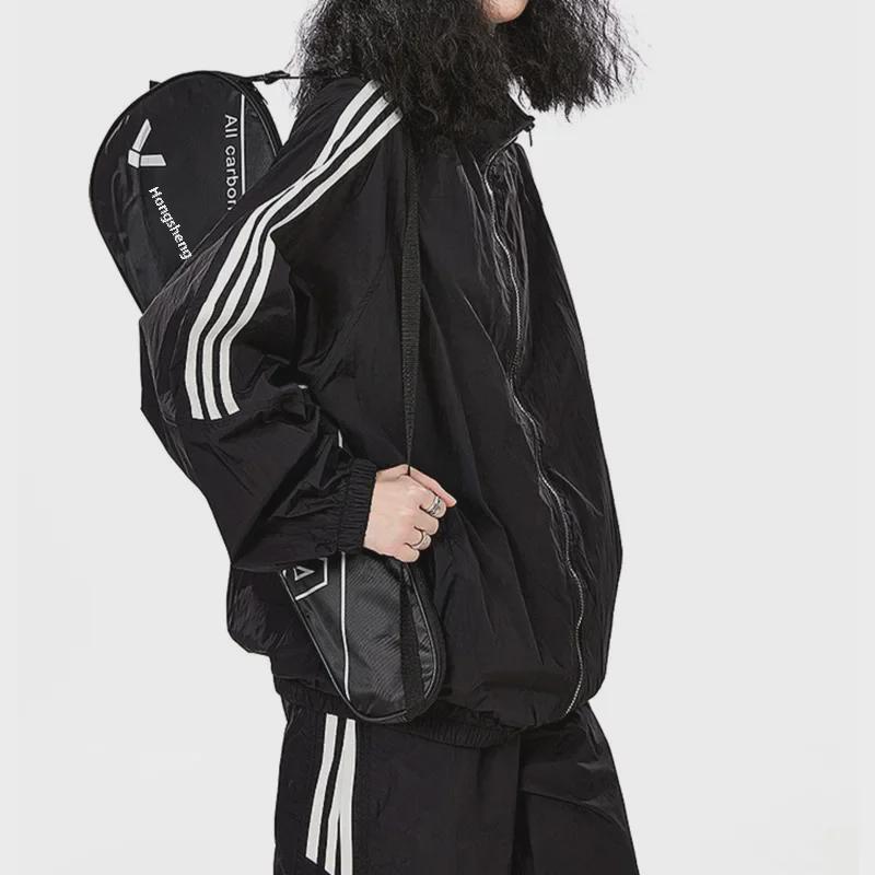 Summer 2024 Breathable Ice Silk Sports Suit: UV-Protective, Korean-Style Two-Piece Jacket