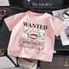 Gear 5 Wanted Poster Kids TShirt AnimeInspired Crew Neck Tee for Boys and Girls HighQuality Cotton Casual W