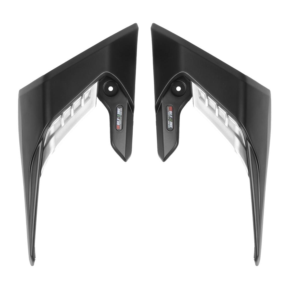 CB 650R 650 R Motorcycle Winglets For Honda CB650R 2018-2022 2023 2024 Side Wing Panel Cover Winglets Cowl Frame Fairing Kits серебряный
