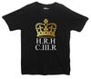 King Charles Gold Crown Coronation Printed T-Shirt