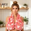 Wearable Bath Towel Hands-Free Adjustable Shower Bra for Women, Wrap Around Towel, Quick-dry Soft Drying Off After A Bath, Self-Care Skin-friendly
