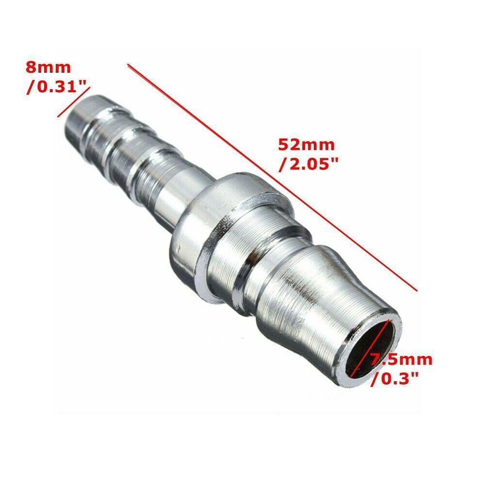 4PCS Quick Release Air Hose Fittings Coupler 8mm Compressor SH20+PH20 Spring Loaded Couplings Air Compressor For RV Motorhome
