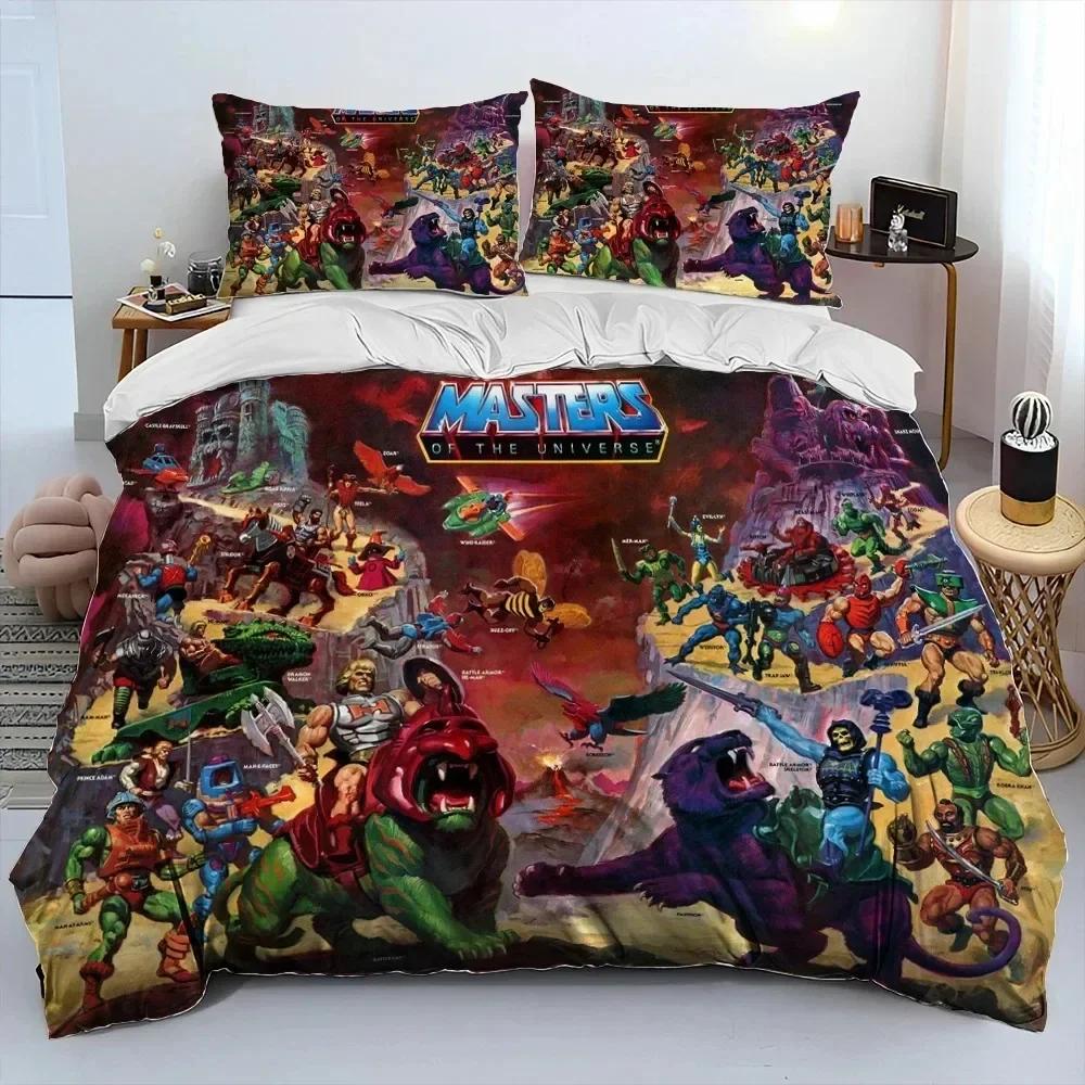 He-Man a vládci vesmíru Sada povlečení na peřinu Sada povlečení na postel Povlak na přikrývku Povlak na polštář Sada povlečení na manželskou postel