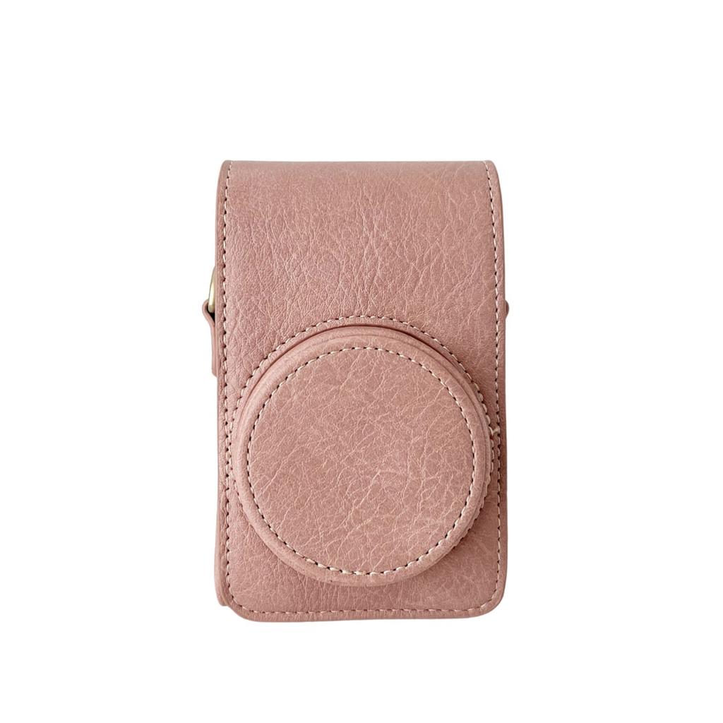 Digital Case Pu Protective Camera Leather Camera Storage Bag With Removable Shoulder Strap
