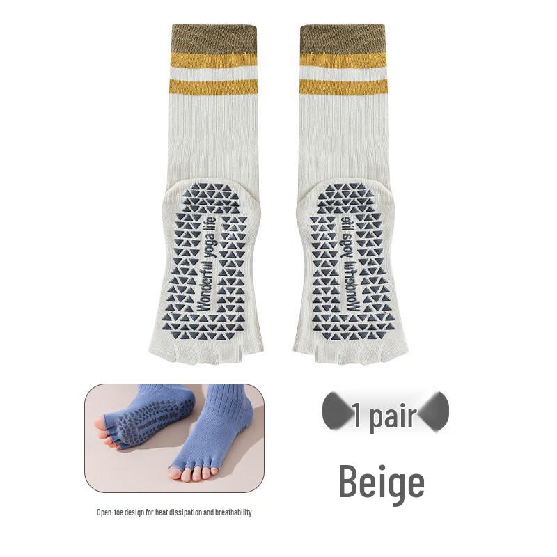 Junbie Five-Toe Open-Toe Yoga Socks