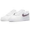 Nike Air Force 1 Low Glitter Swoosh - Canyon Purple Women Sneakers White Grey-Fog DH4407-102