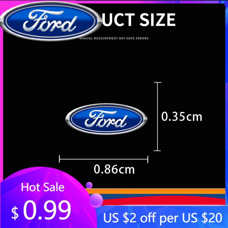 Autocolant Nou 2026 Mașină 2025 Fierbinte Pentru Ford Capotă Față Acoperire Logo Emblema Autocolant Mini Emblema Spate Caroserie Auto Pentru Ford Focus 2 3
