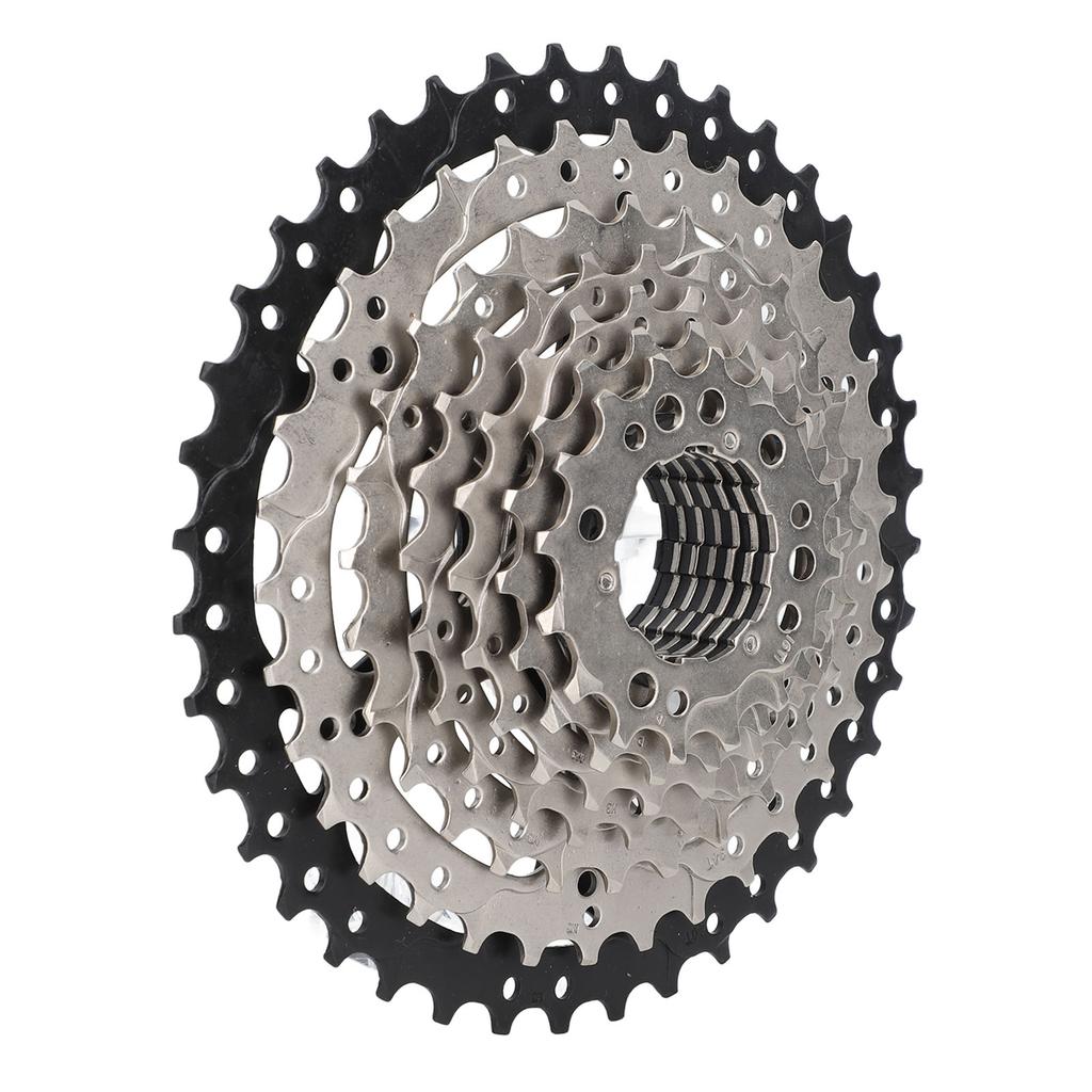 9-fach Kassette 12-40T Fahrradkassette Aluminiumlegierung Fahrrad Freilauf Sanfte Rotation Geräuschlos