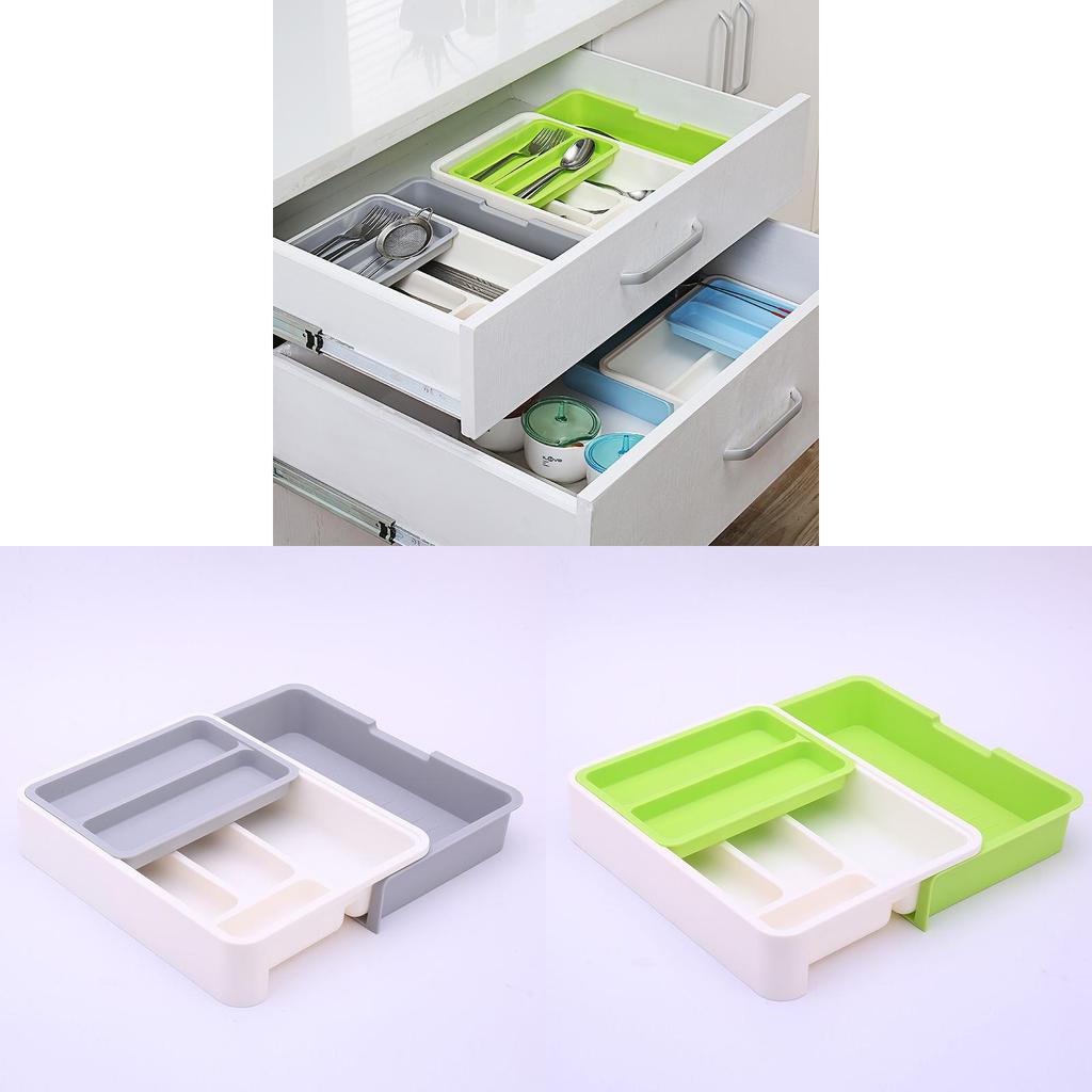 Plastic Drawer Storage Box With Dividers For Bedroom And Kitchen Organization