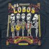 Vtg Los Lobos Peace Ese Band Heavy Cotton Black All Size T Shirt For Men TU176