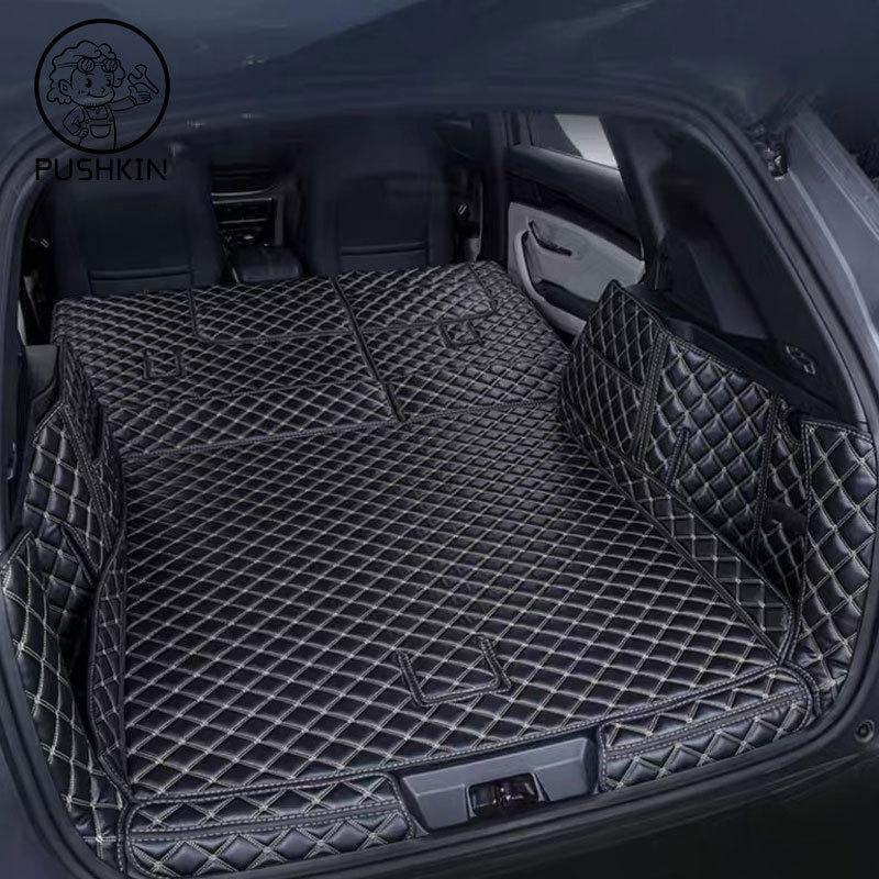 For BYD Seal U Sealion 6 Song Plus DMI Custom Trunk Mats Leather Durable Cargo Liner Boot Carpets Interior Cover Car Accessories