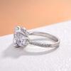 CopperCrystal Cubic Zircon Luxury Women Rings Simple Fashion Design Wedding Band Accessories