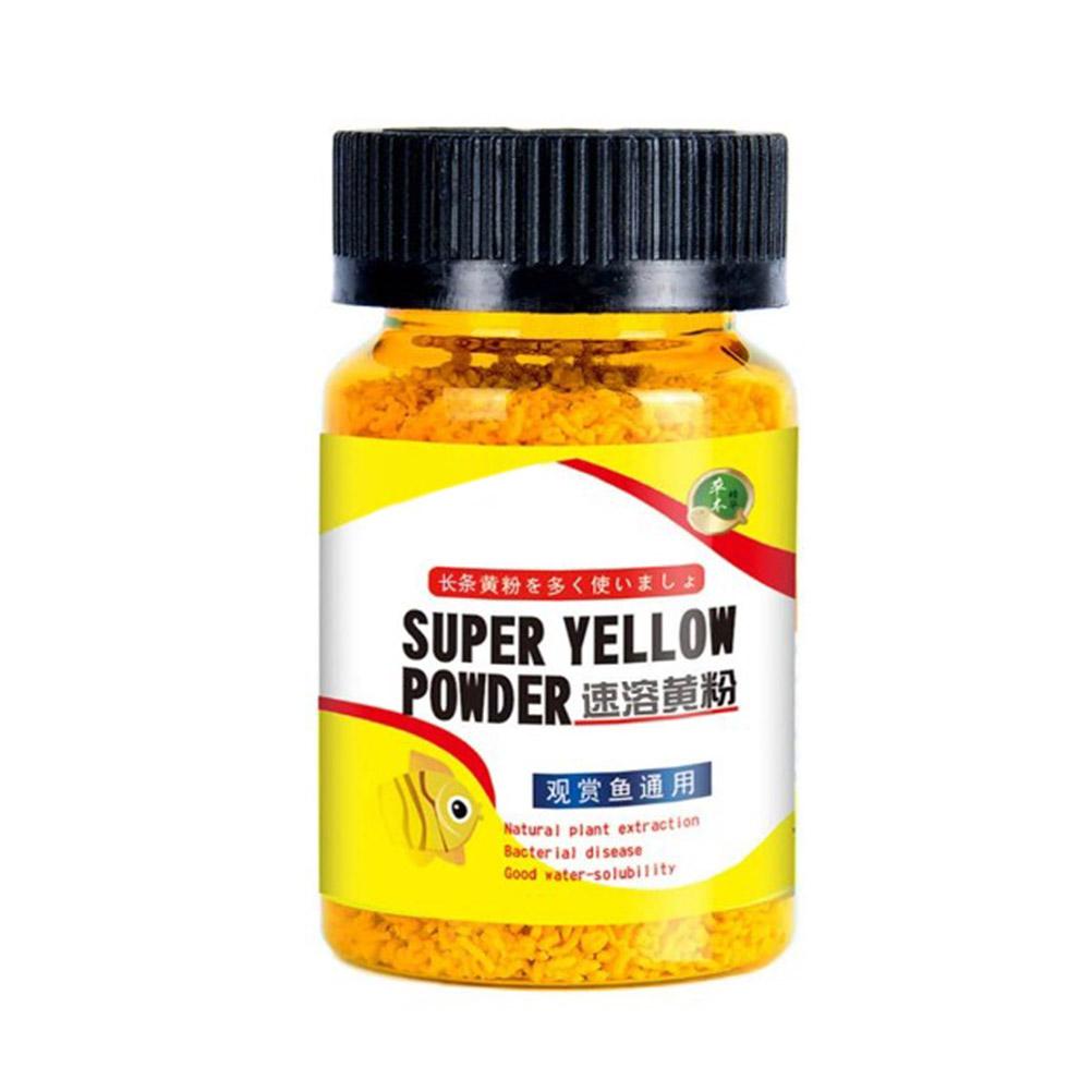 Instant Aquarium Yellow Powder for Ornamental Fish Prevent Infection
