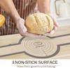 Silicone Bread Sling for Dutch Oven 2 PCS Non-Stick Reusable Bread Baking Mat with Long Handles Easy to Transfer Sourdough Bread