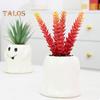 Ghost Planter Ceramic Cute Ghost Flowerpot Halloween Ghost Pot with Funny Expressions Gift for Succulent Lovers