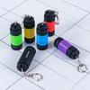 ABS LED Flashlight USB Rechargeable Pocket Torch Light Weight Keychain Light  Emergency Light