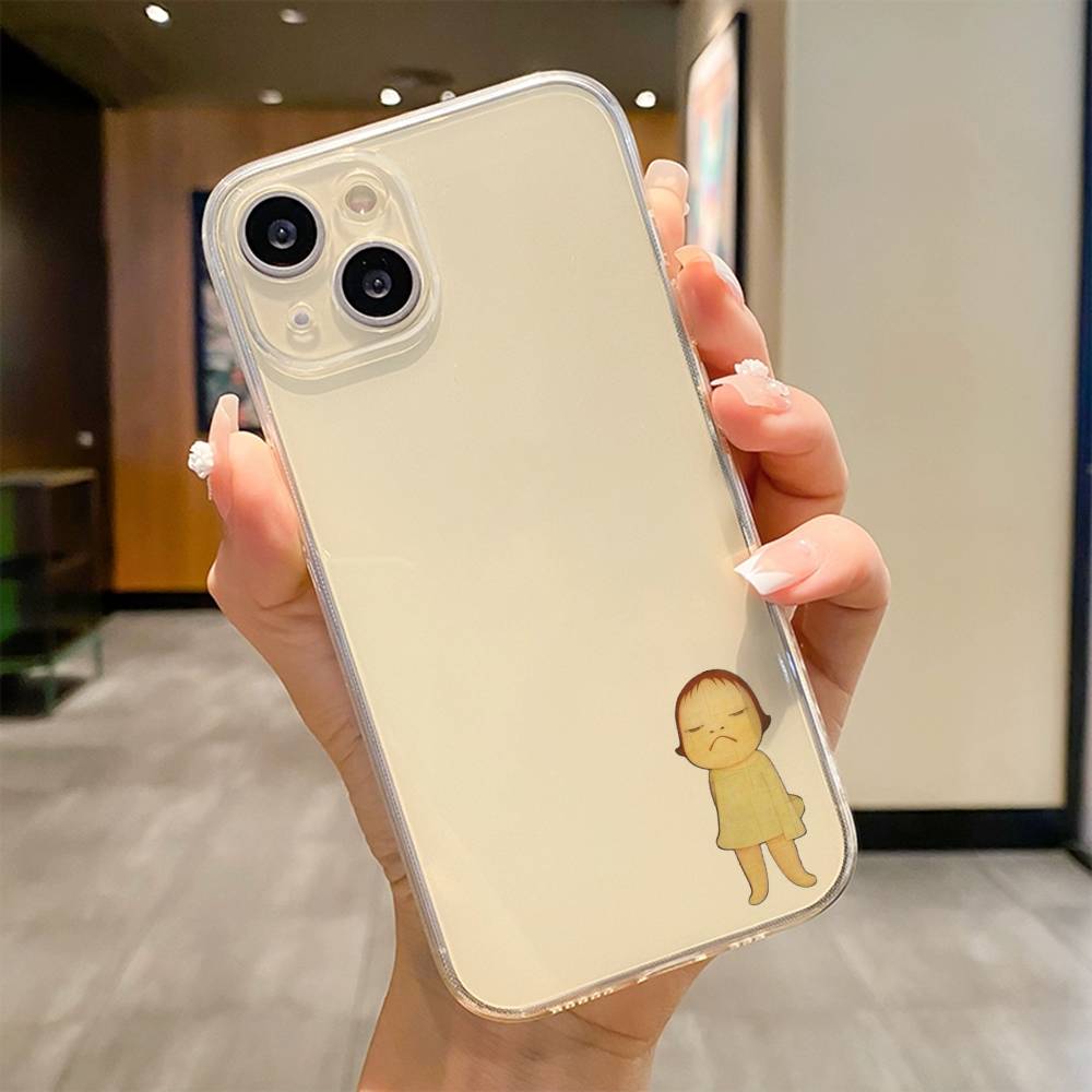 Y-Yoshitomo N-Nara Phone Case For iPhone 17 16e 16 15 14 13 12 11mini Pro Max X XR XSMAX 8 7 Air Plus Soft Cover