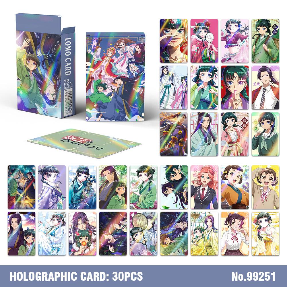 30 stuks The Apothecary Diaries Anime Lomo Kaarten Met Postkaarten Doos Kaartspellen Voor Fans Feestdecoraties Kinder Cadeau Speelgoed