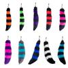 Faux Furs Foxes Tail Keychain Furry Furs Foxes Tail Keyring Handbag Hangings Charm Pendant Foxes Costumes Gift for Women