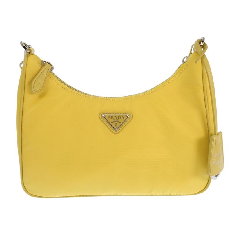 PRADA  1BH204 2WAY bag yellow/yellow Nylon Women