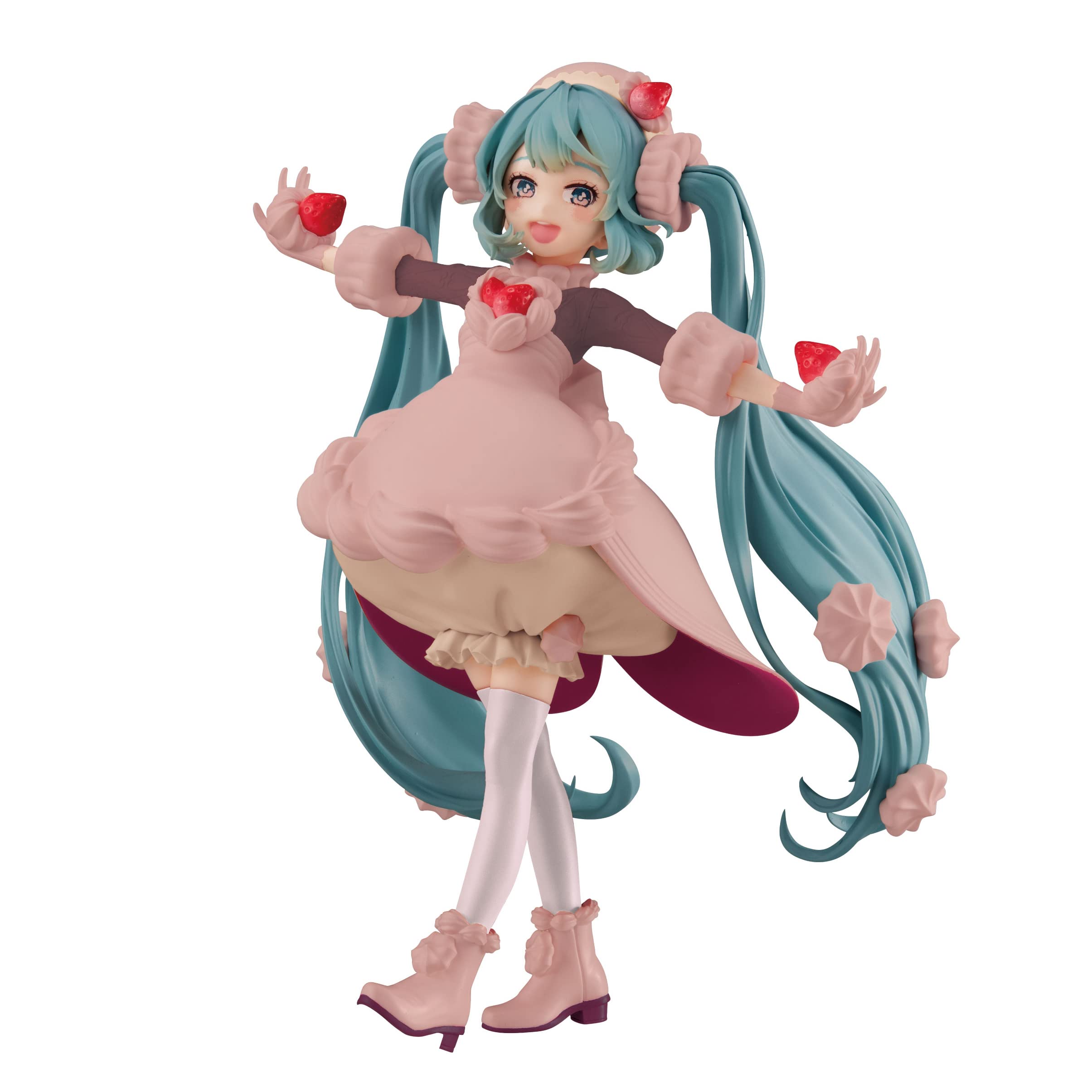 

Furyu AMU-SHP0553 Hatsune Miku SweetSweetSweetSweetSweetSweet Series Miku Strawberry Chocolate Short Figure
