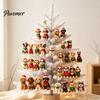 Gift Box for Boys Girls Dog Advent Calendar, 2D Acrylic Breeds Ornaments, 24-Days Christmas Party Favors Enthusiasts Countdown Calendar with 24 Puppy