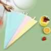 2Pcs Silicone Icing Piping Pastry Bags Smooth Interior Easy Squeeze Reusable Cream Bag Cupcake Decorating Baking Tools