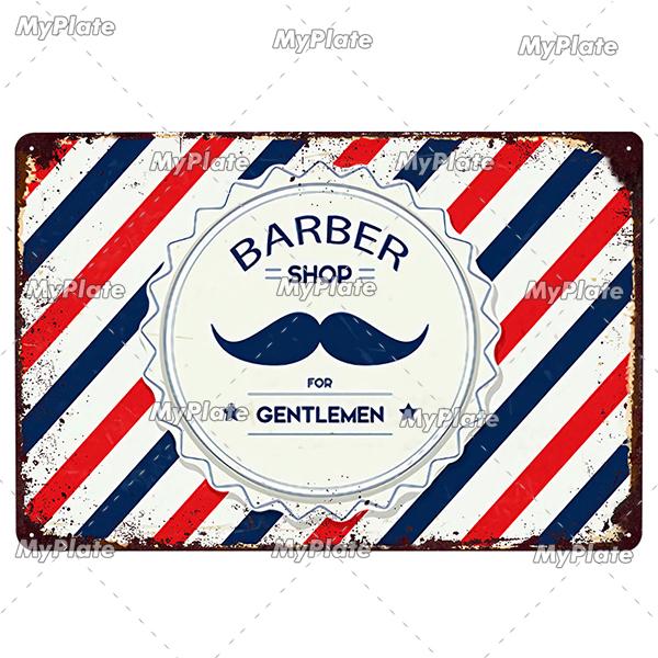 Profession Barber Vintage Metal Sign Tin Sign Vintage  Decoration Plaque Home Wall Decor Bar Sign Home Decor Poster Custom