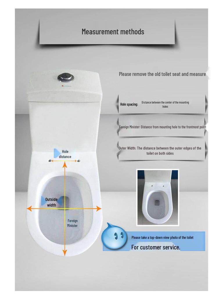 Universal Thickened Toilet Seat Cover