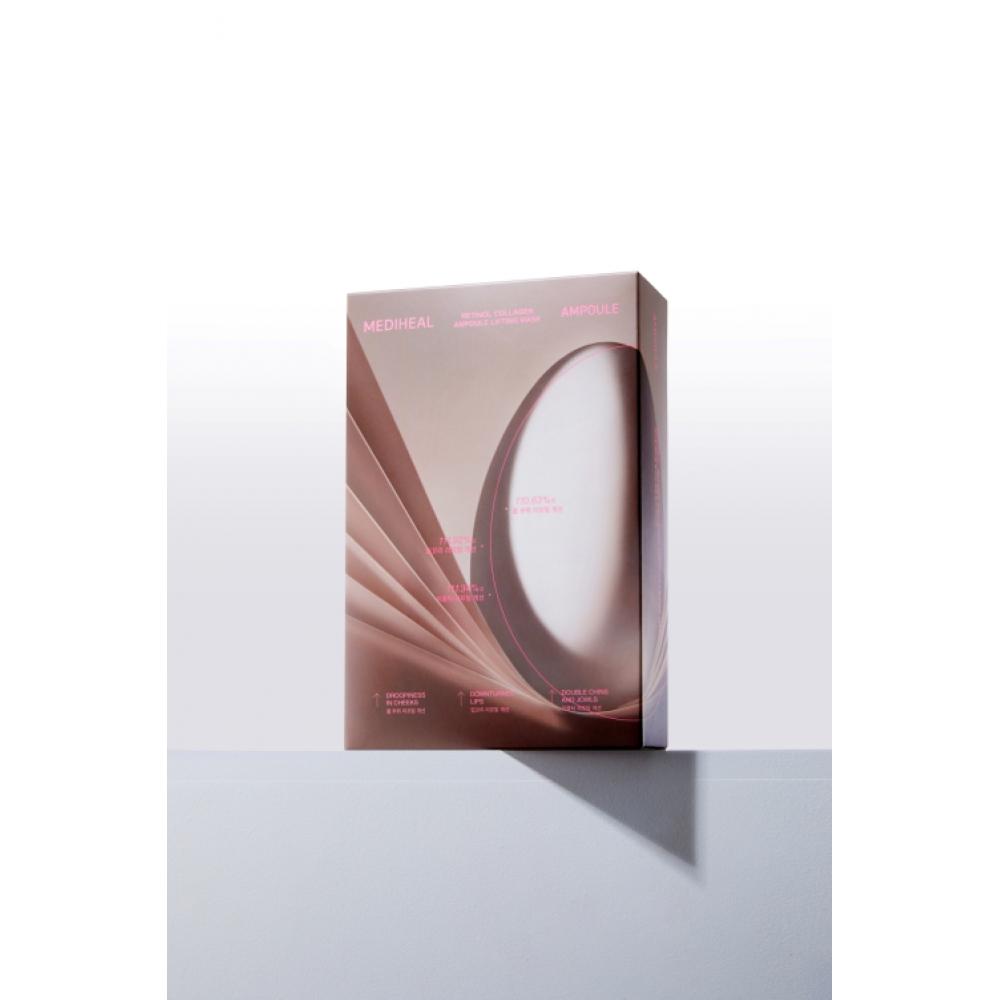 

Mediheal Retinol Collagen Contour Mask 10 Sheets 2 Types Cream Ample 10 ampoule contouring masks