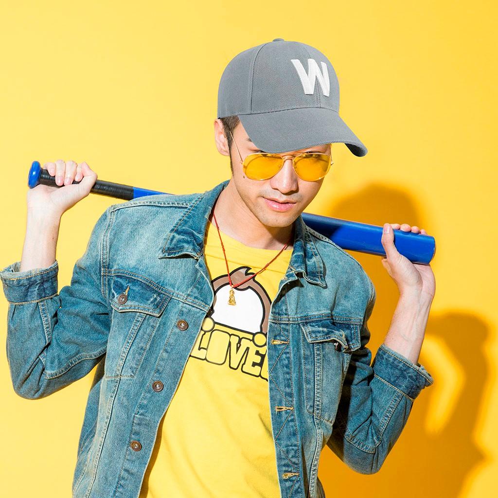 Fashion Women Adjustable Baseball Hat Letter Solid Hip-Hop Mesh Cap Shade