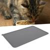 Silicone Pet Feeding Mat Waterproof Prevent Slipping and Spilling Foldable Pet Feeding Placemat for Dog Cat