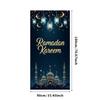 Bannière Ramadan Kareem Toile de fond Lanternes Lumières Décoratif Festival Fête Événement Célébration Graphique Décor Islamique Arrière-plan