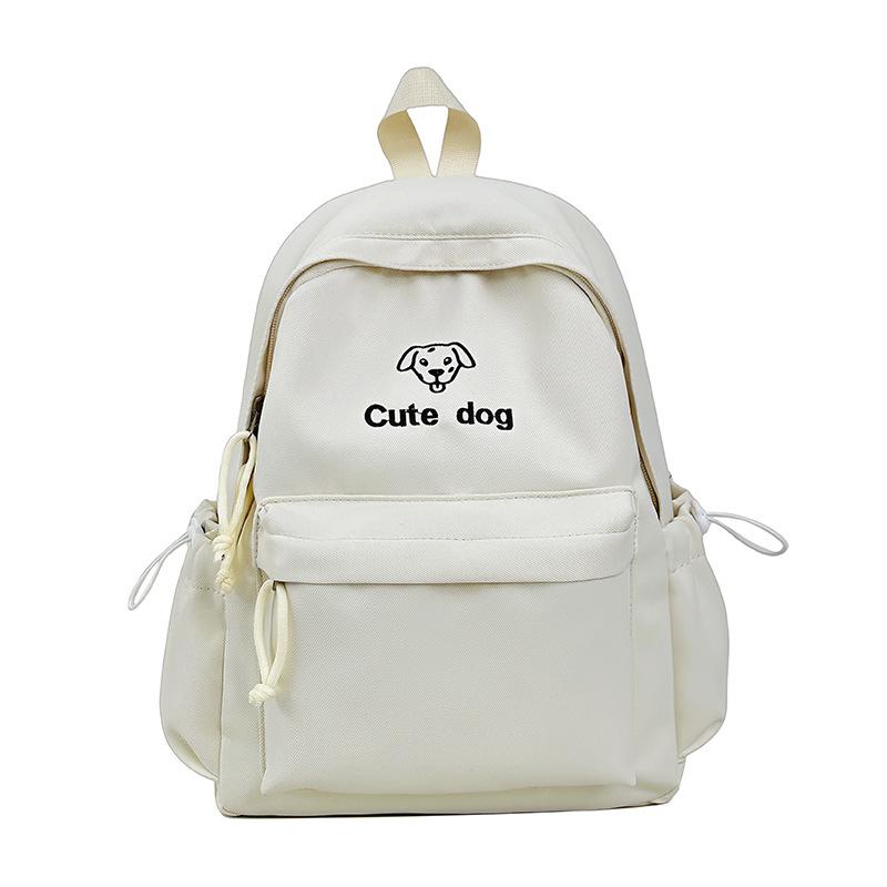 Schoolbag backpack ins niche design student class backpack simple cute high quality casual versatile backpack