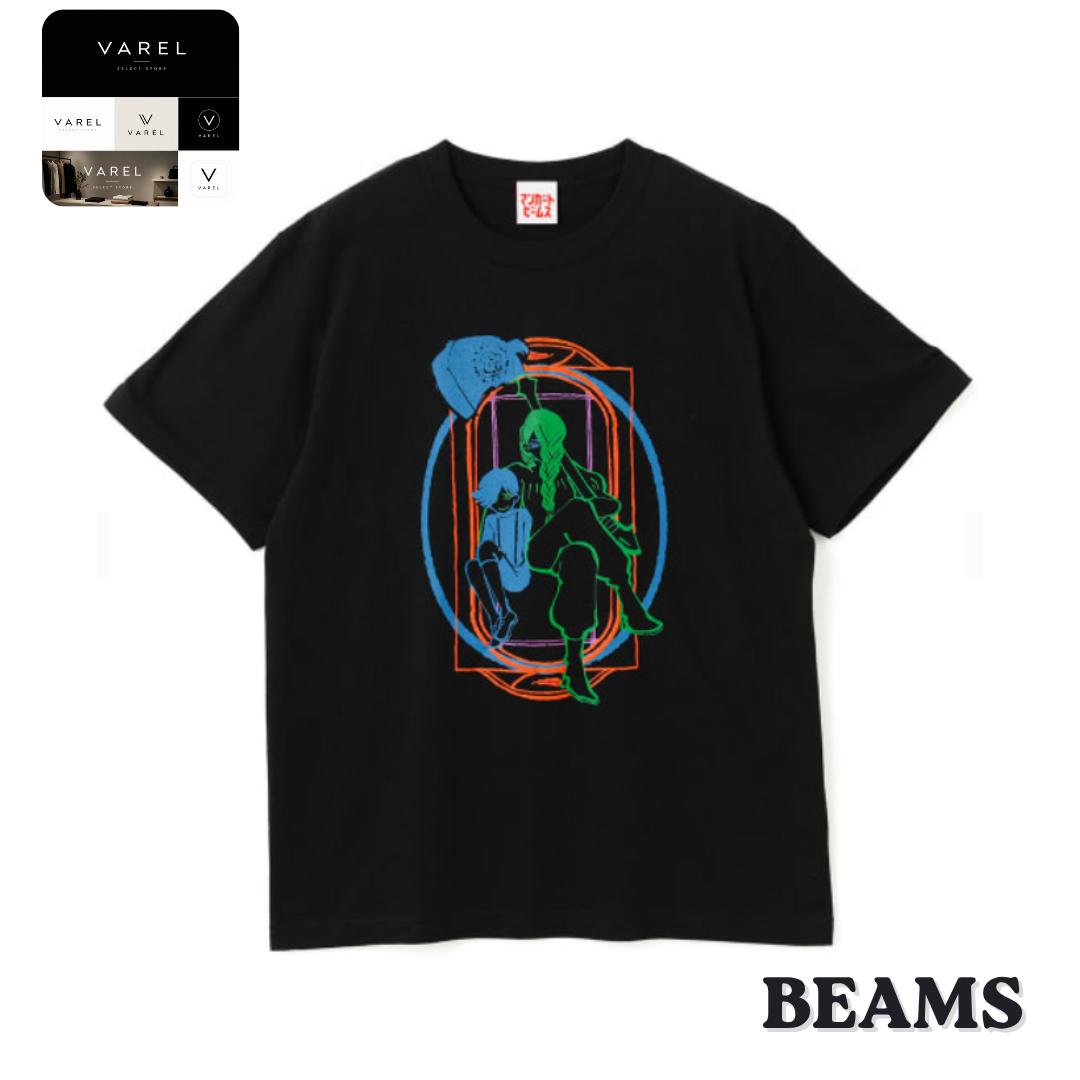 BEAMS MANGART Jujutsu Kaisen Geto Mahito T-Shirt Black Anime Japan Streetwear M