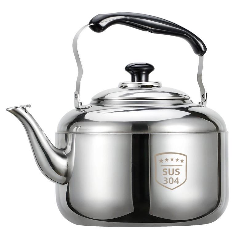 Thickened Large Capacity 304 Stainless Steel Gas & Induction Kettle