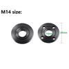 2pcs Thread Angle Grinder Inner Outer Flange Nut Set Metal Pressure Plate Nut Replacement Parts For Angle Grinder Sander