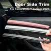 For Tesla Model Y Juniper 2025 Door Side Trim Strip Cover Plank Accessories 4PCS Car Door Interior Sticker Decorative U4B4