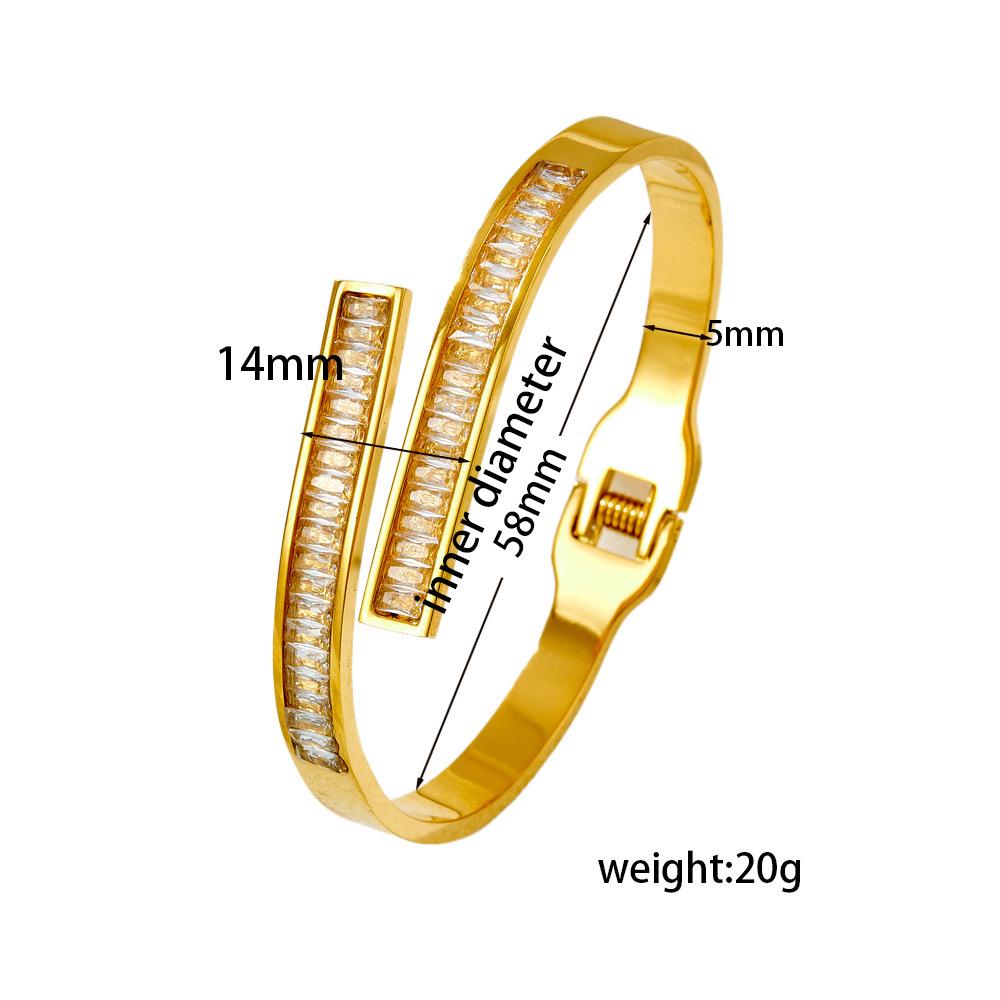 European and American Ins Style Retro Bracelet Light Luxury Versatile Bracelet Devil's Eye Women Fashion High-end Zircon 2026