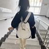 Girls' College Style Backpack for Junior High School Students New Style Versatile High School Students Simple and Niche Backpack