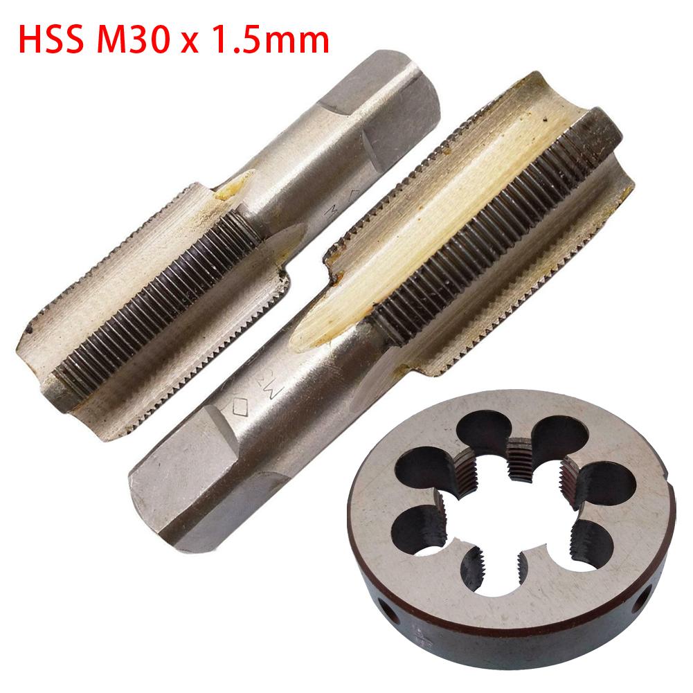 Závitník pro kuželové závitníky Metrická vysokorychlostní ocel M30 X 1,5 mm