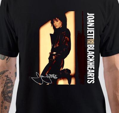 New JOAN JETT And THE BLACKHEARTS For Fans Black Shirt Unisex T-Shirt