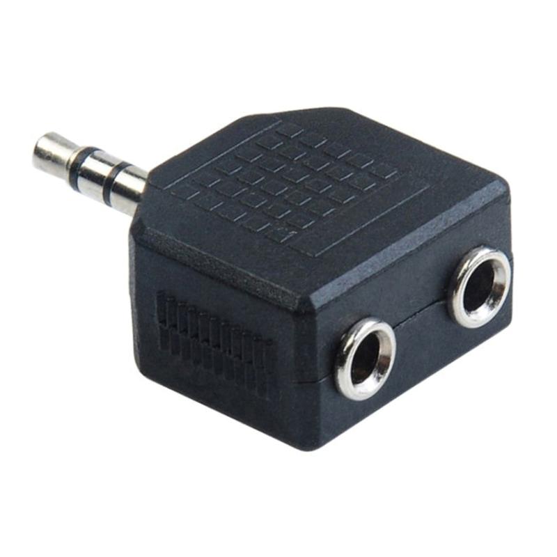 3.5mm Male To Female 2RCA Auditory Connector Computer TV 3.5 6.5 Plug Female Auditory Adapter