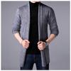 Men S Long Knit Cardigan Casual Pocket Sweater Coat