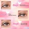 Natural Dense C-Song Single Cluster False Eyelashes 10-16Mm Mixed Diy Segmented Multi-Hair Eyelashes