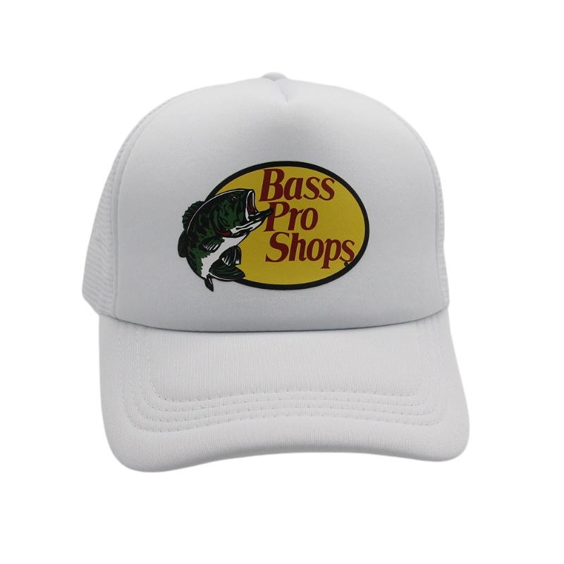 Shops Pro Bass Baseball Caps Sun Protection Mesh Breathable Outdoor Adjustable