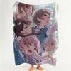 Game B BanG D Dream Throw Flannel Throw Blanket Suitable for Sofa Living Room Bedroom