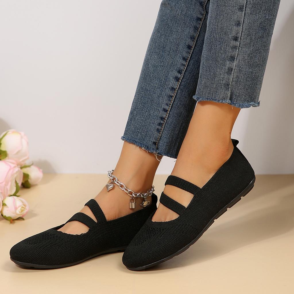 New Mesh Breathable Mother Shoes for Women Non-Slip Shoes Solid Color Comfort Ladies Footwear Flats Women Sneakers Zapatos